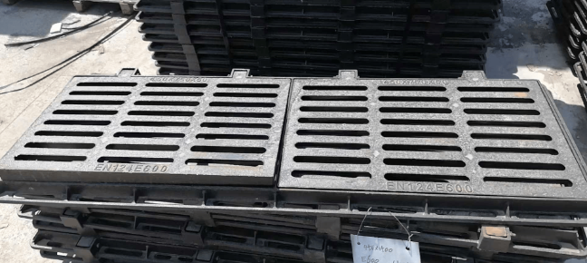 河北球墨铸铁连体双篦展示